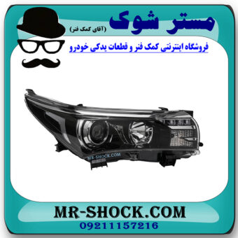 چراغ جلو سمت راست تویوتا کرولا 2014-2015 برند اصلی تویوتا جنیون در فروشگاه مستر شوک