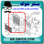 رادیاتور آب لکسوس RX350 مدل 2010-2015 برند ساخت تایوان با بهترین قیمت در فروشگاه مستر شوک (آقای کمک فنر) مرکز فروش کمک فنر KYB و قطعات یدکی خودرو