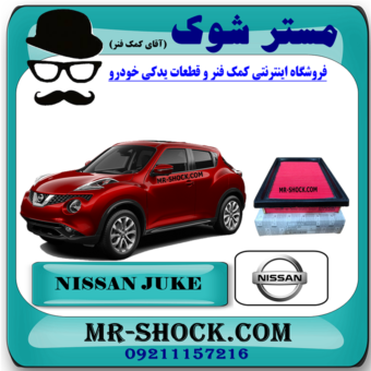 فیلتر هوا نیسان جوک اسکای پک برند اصلی نیسان موتور با بهترین قیمت در فروشگاه مستر شوک (آقای کمک فنر) مرکز فروش کمک فنر KYB و قطعات یدکی خودرو