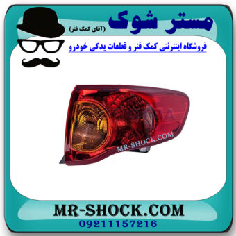 چراغ خطر سمت راست گلگیر تویوتا کرولا 2008-2010 برند اصلی تویوتا جنیون با بهترین قیمت در فروشگاه مستر شوک (آقای کمک فنر) مرکز فروش کمک فنر KYB و قطعات یدکی خودرو