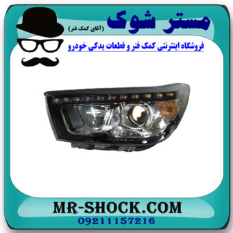 چراغ جلو سمت چپ سانگ یانگ تیوولی برند اصلی سانگ یانگ موتور با بهترین قیمت در فروشگاه مستر شوک (آقای کمک فنر) مرکز فروش کمک فنر KYB و قطعات یدکی خودرو