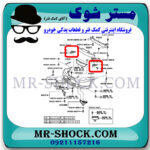براکت سپر جلو تویوتا کرولا 2005-2007 برند ساخت چین با بهترین قیمت در فروشگاه مستر شوک (آقای کمک فنر) مرکز فروش کمک فنر KYB و قطعات یدکی خودرو